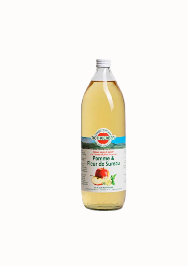 Jus de Pomme & Fleur de Sureau - 1L