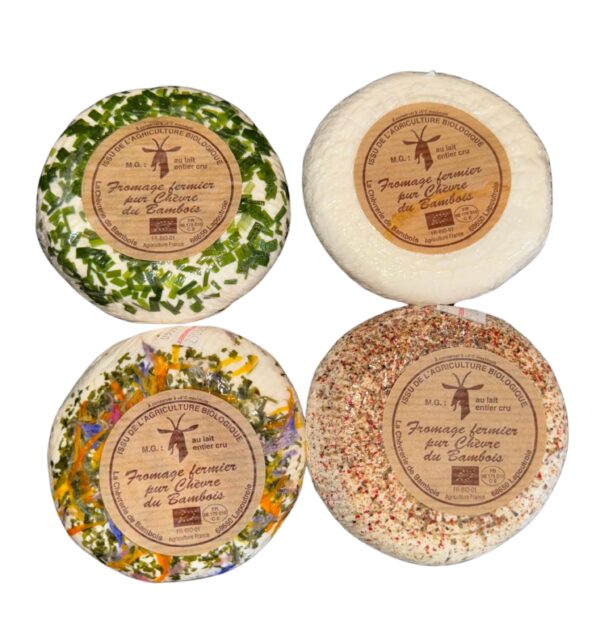 Chèvre frais nature ou aromatisé