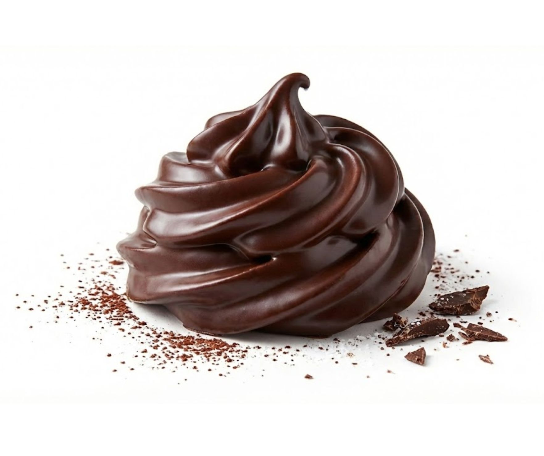 Meringuette enrobée de chocolat noir